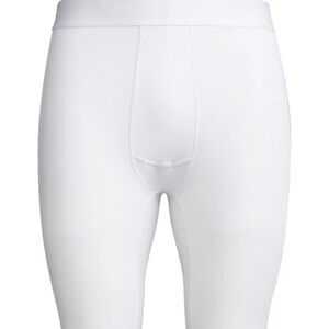 adidas AeroReady Mens White 3/4 Short Tights XL